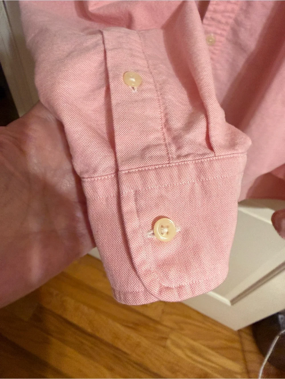 Ralph Lauren Light Pink Button-Down Oxford Shirt size 10 (fits like a medium)